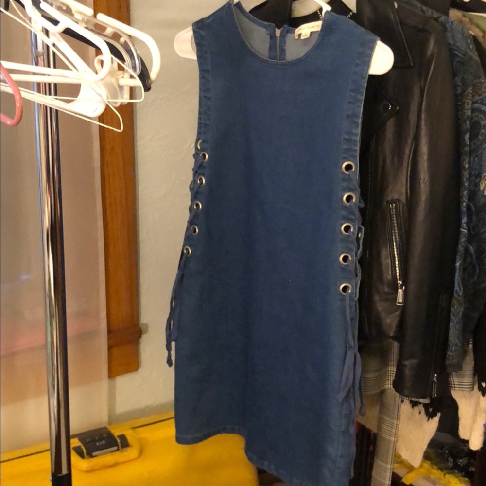 Denim dress